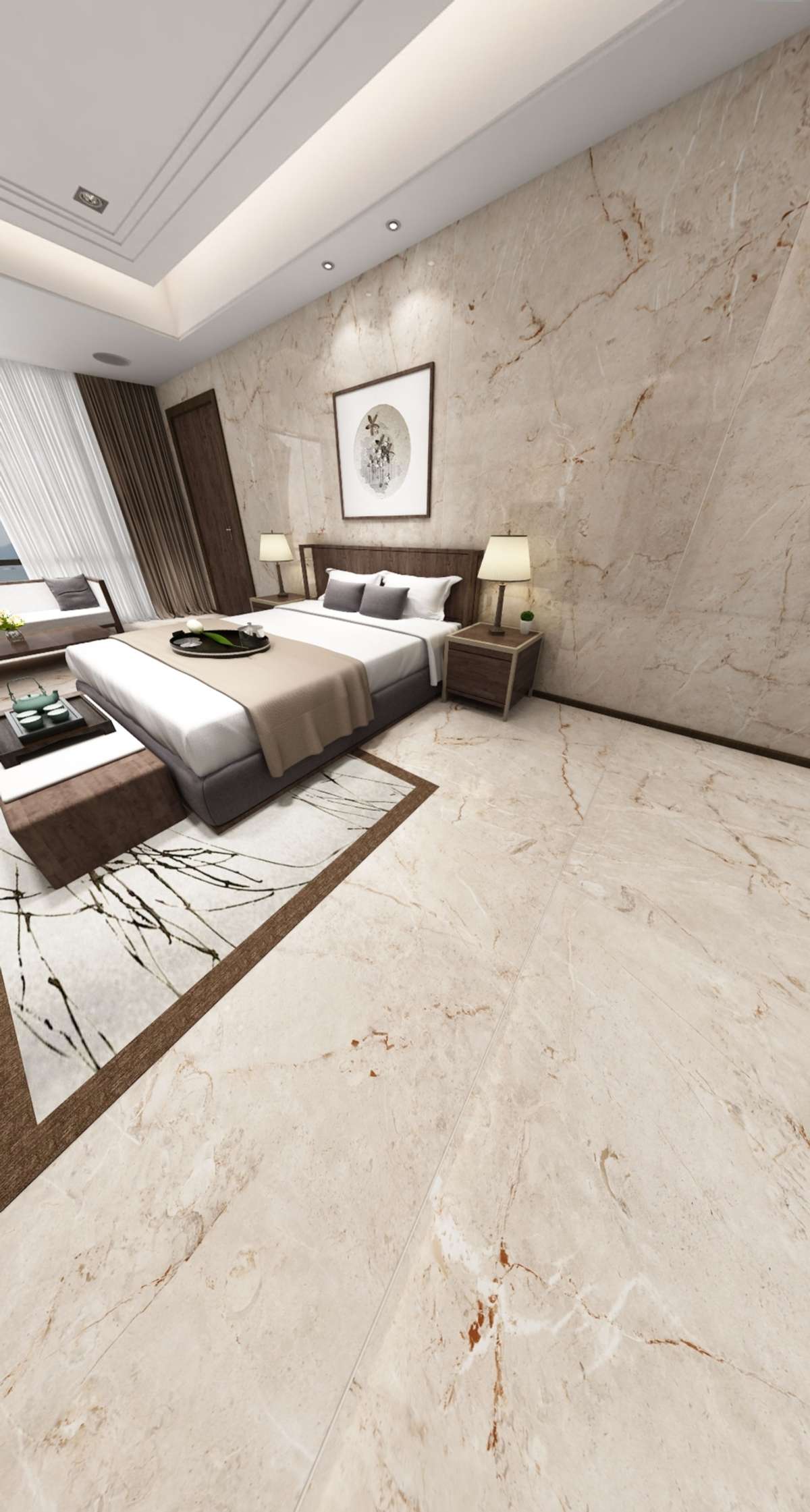 Furniture, Storage, Bedroom, Wall, Flooring Designs by Building Supplies kalliyath tiles and sanitations, Malappuram | Kolo