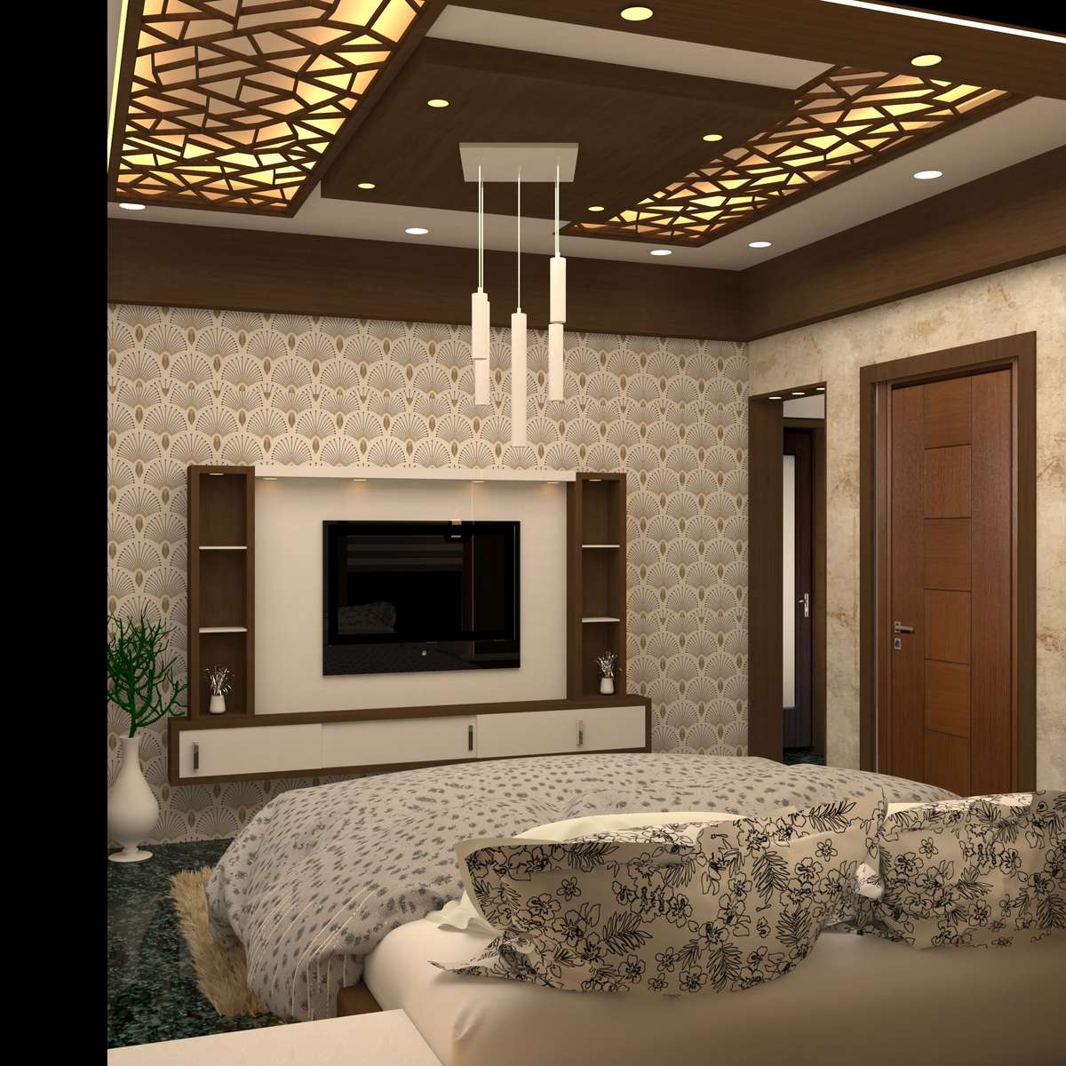 Furniture, Lighting, Ceiling, Storage, Bedroom Designs by Interior Designer ABHIJITH Raghav, Kasaragod | Kolo