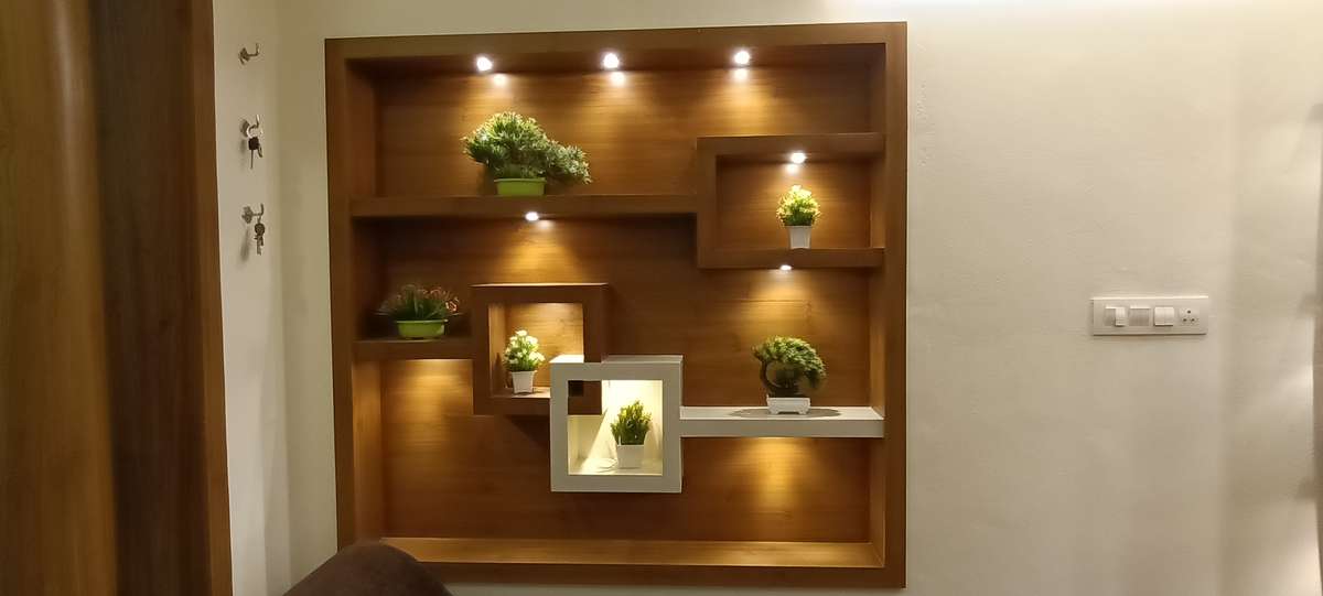 Lighting, Home Decor, Storage Designs by Carpenter Ragesh Kv, Kannur | Kolo