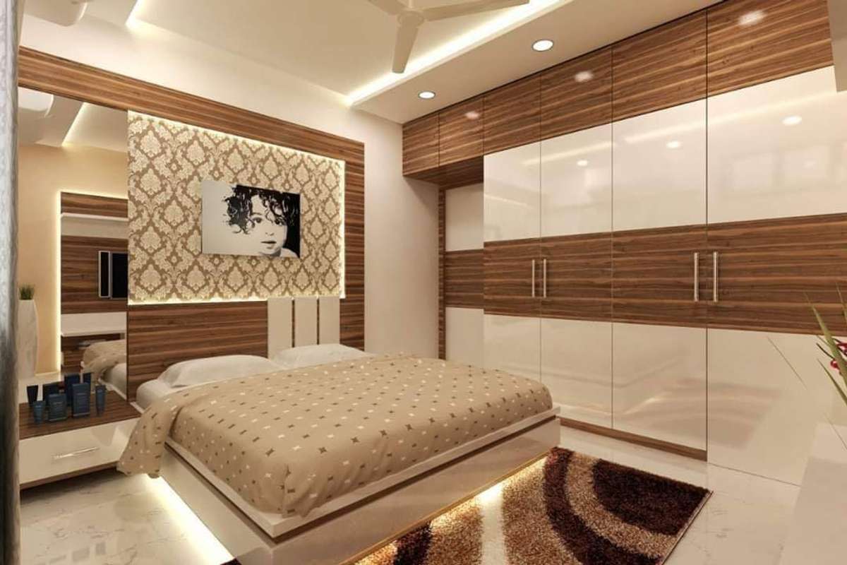 Furniture, Bedroom, Lighting, Storage Designs by Carpenter Kerala