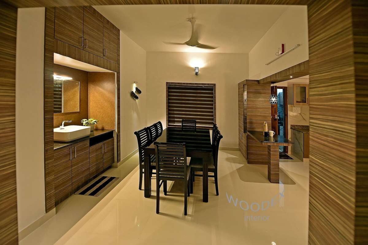 Dining, Bathroom, Home Decor Designs by Interior Designer Woodex Interior, Ernakulam | Kolo