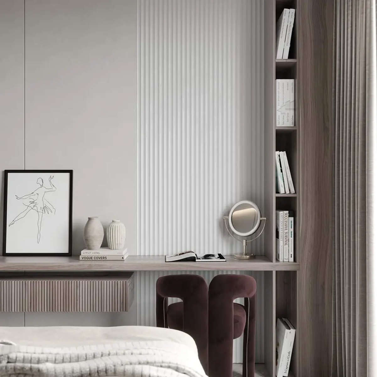 Furniture, Bedroom Designs by Architect nasdaa interior pvt Ltd, Delhi | Kolo