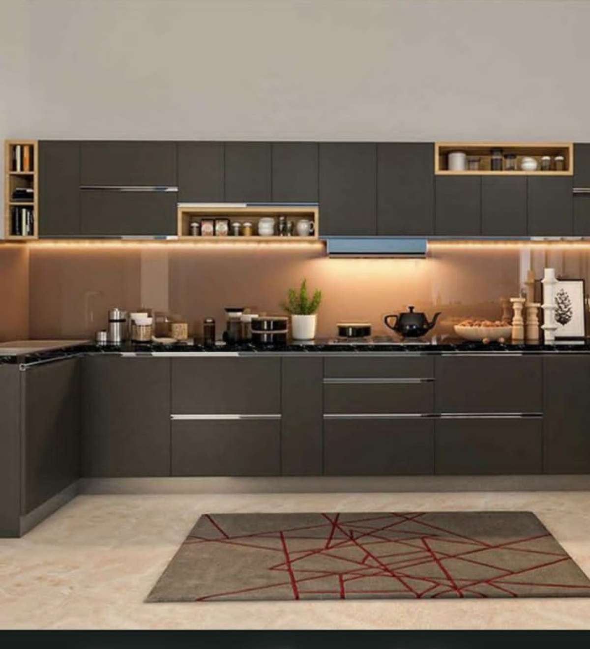 Kitchen, Lighting, Storage Designs by Building Supplies Lalit Mohan Sharma, Ghaziabad | Kolo