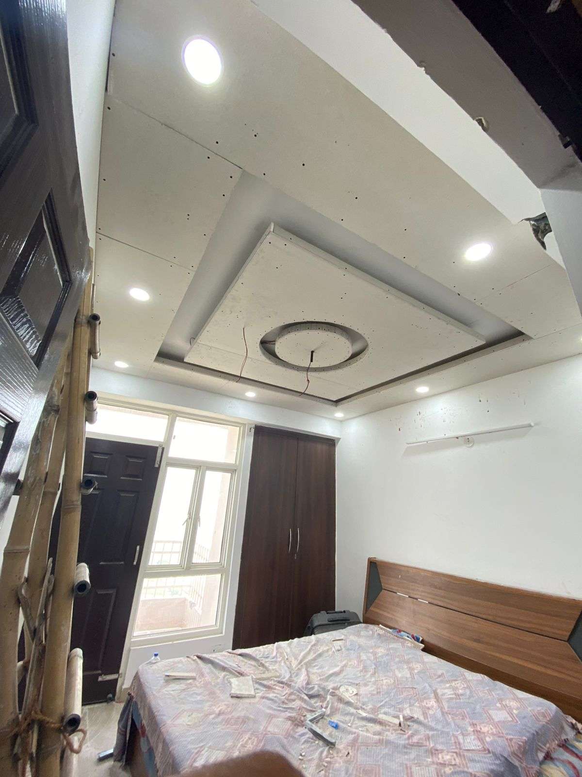 Ceiling, Furniture, Lighting, Storage, Bedroom Designs by Interior Designer Aqsa Interiors, Ghaziabad | Kolo