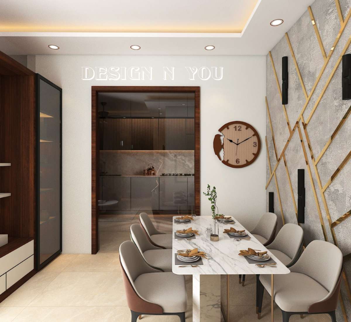 Dining, Furniture, Storage, Table, Prayer Room Designs by Interior Designer paridhi rai, Jaipur | Kolo