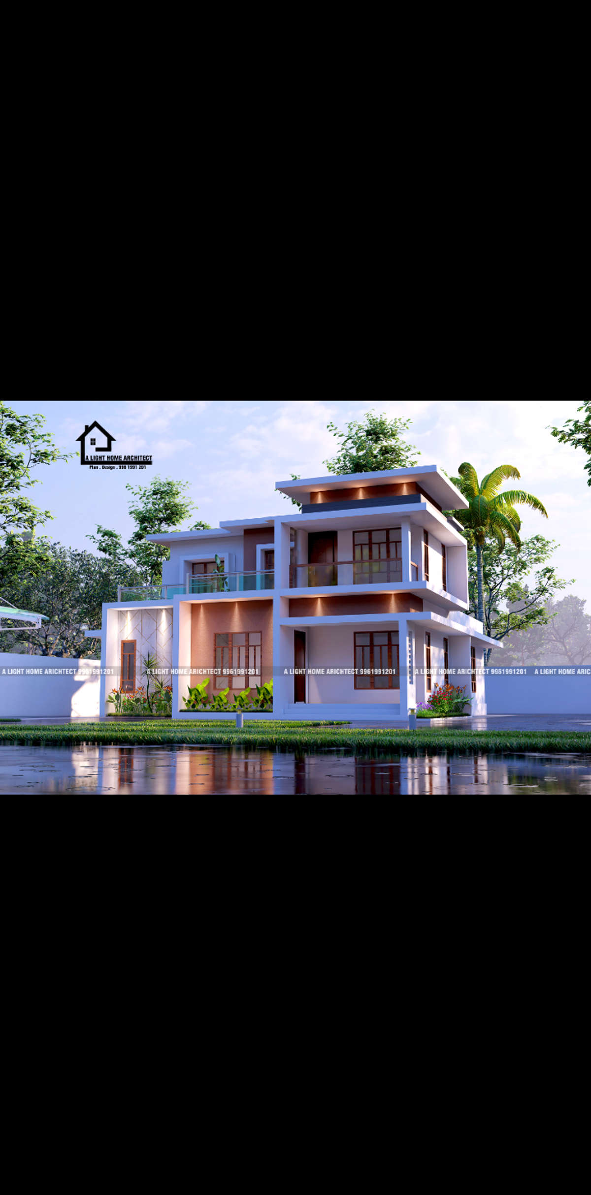 Designs by 3D & CAD A Light Home Architect, Kozhikode | Kolo