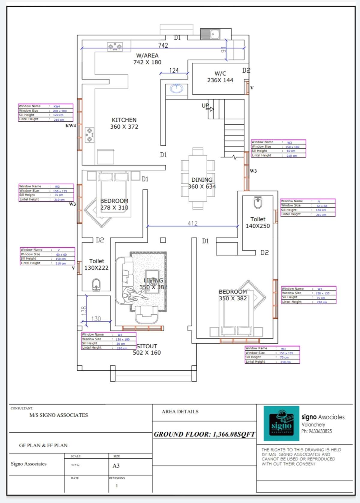 Designs by Civil Engineer SUDHEEP VP, Malappuram | Kolo
