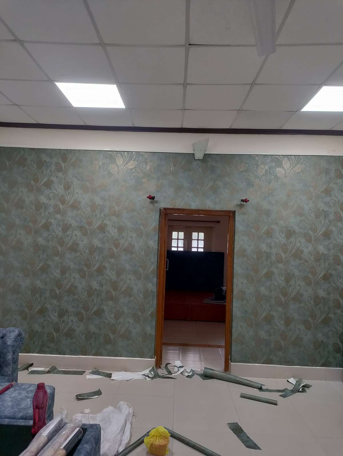 Ceiling, Lighting, Wall Designs by Interior Designer Mubarak Ali, Ajmer | Kolo