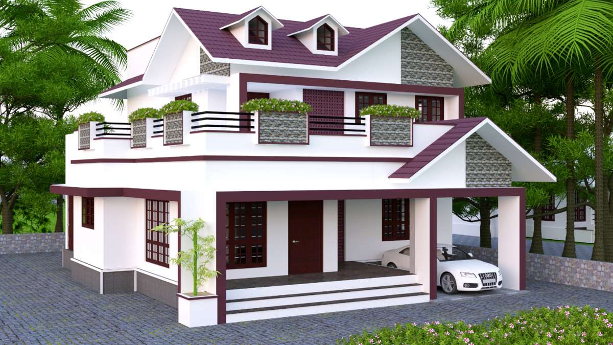 Designs by Civil Engineer albin babu, Kottayam | Kolo