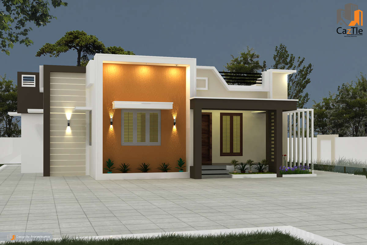Exterior, Lighting Designs by Civil Engineer caztle builders designers, Palakkad | Kolo