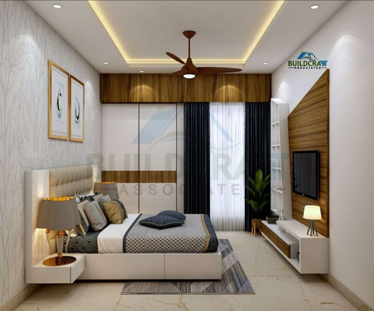 Furniture, Storage, Bedroom, Wall, Home Decor Designs by Interior Designer Build Craft Associates, Gautam Buddh Nagar | Kolo