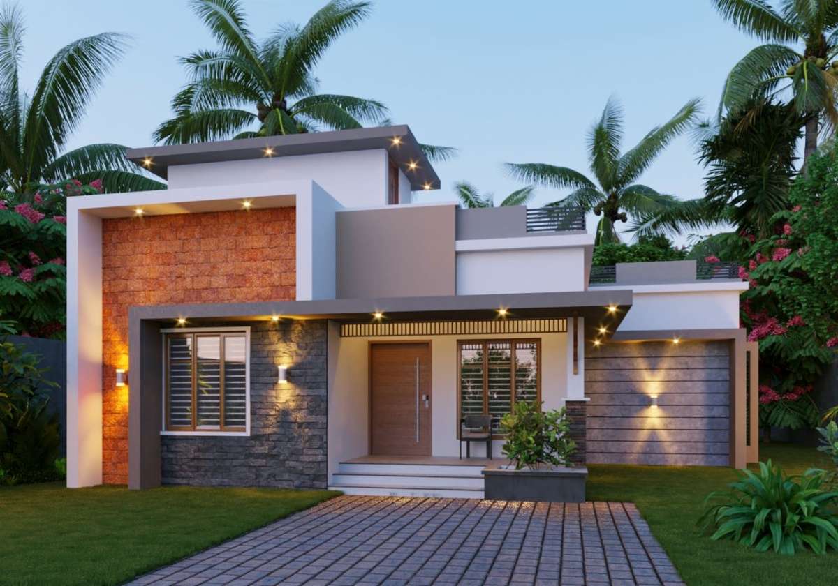 Designs by Civil Engineer 3LINES DESIGN BUILD CONTRACT, Malappuram | Kolo