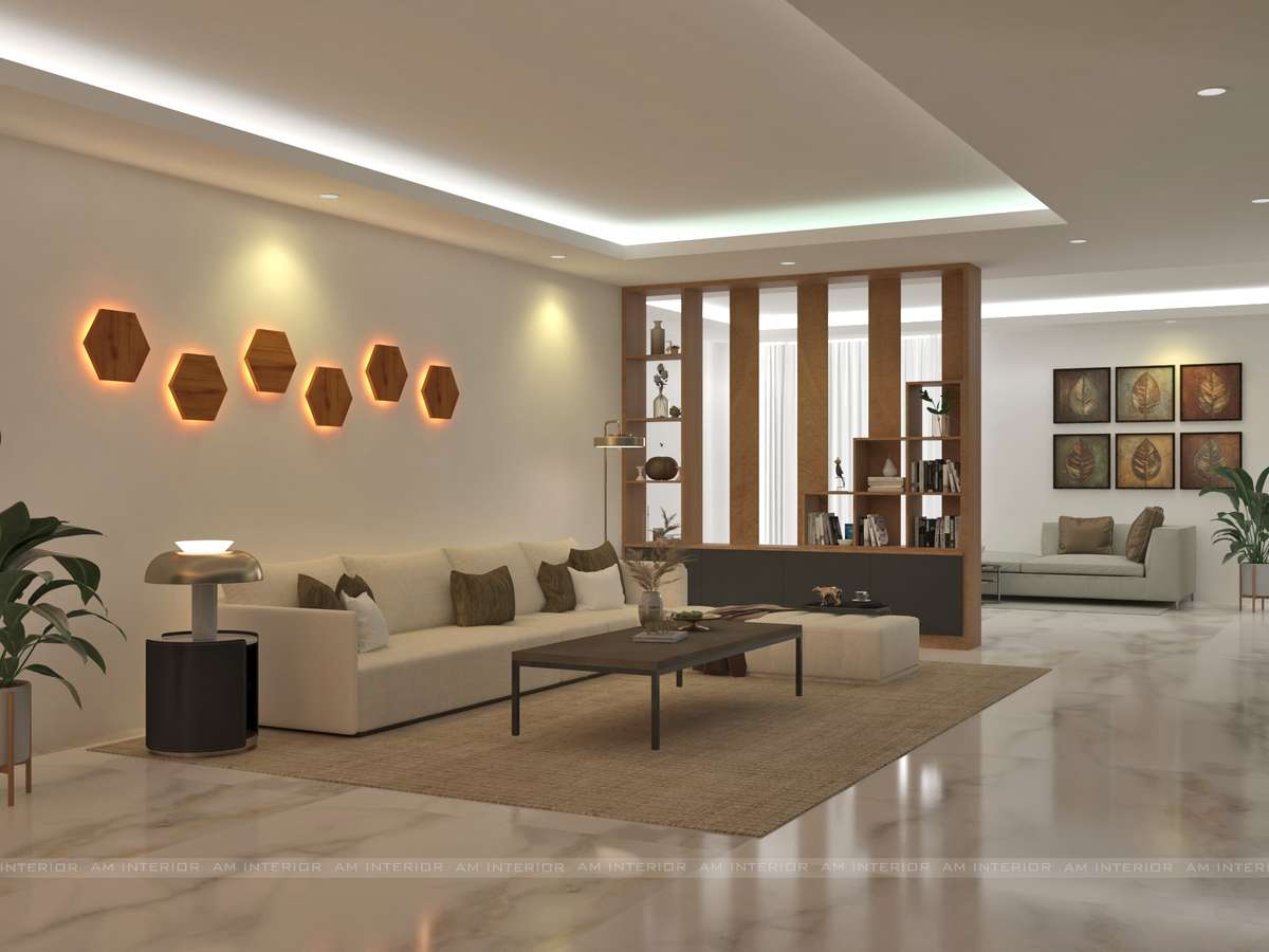 Furniture, Lighting, Living, Storage, Table Designs by Interior Designer Akhil Meraki, Kollam | Kolo