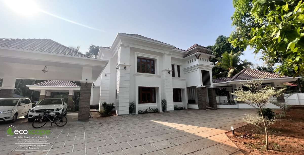 Exterior, Flooring Designs by Interior Designer judheesh pavaratty, Thrissur | Kolo