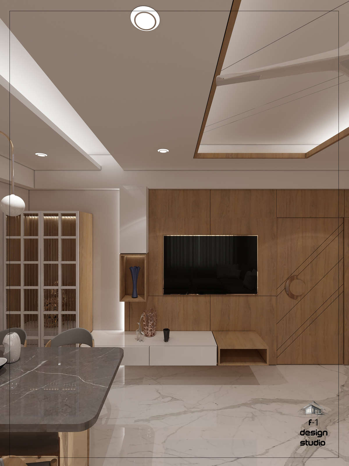 Living, Storage Designs by Interior Designer Id Yogi Jangid, Jaipur | Kolo