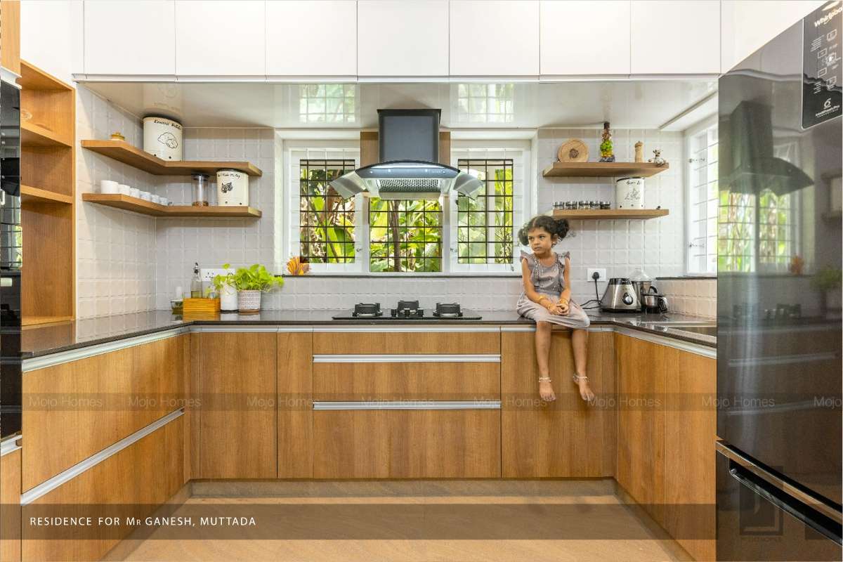 Lighting, Kitchen, Storage Designs by Architect Mojo Homes, Thiruvananthapuram | Kolo
