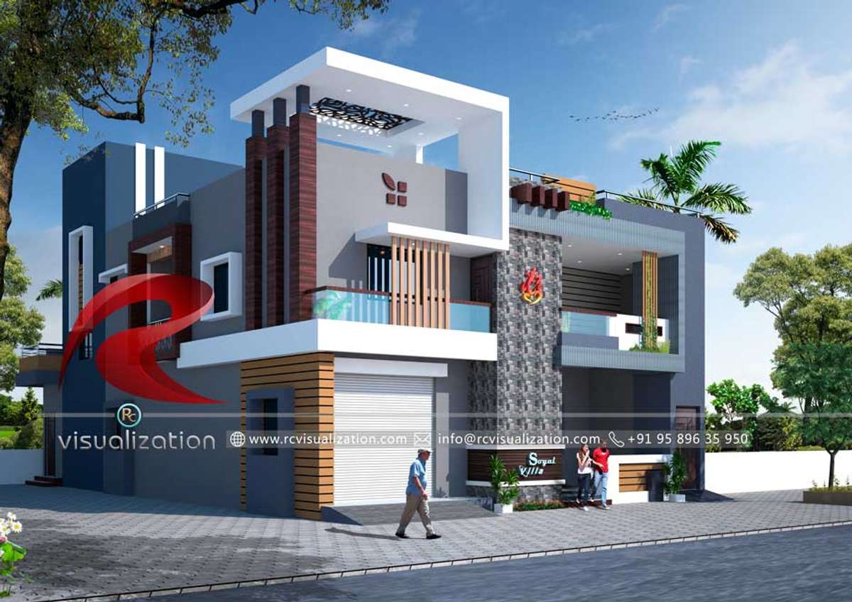Exterior, Exterior Designs by Architect Er Raghu choyal, Indore | Kolo