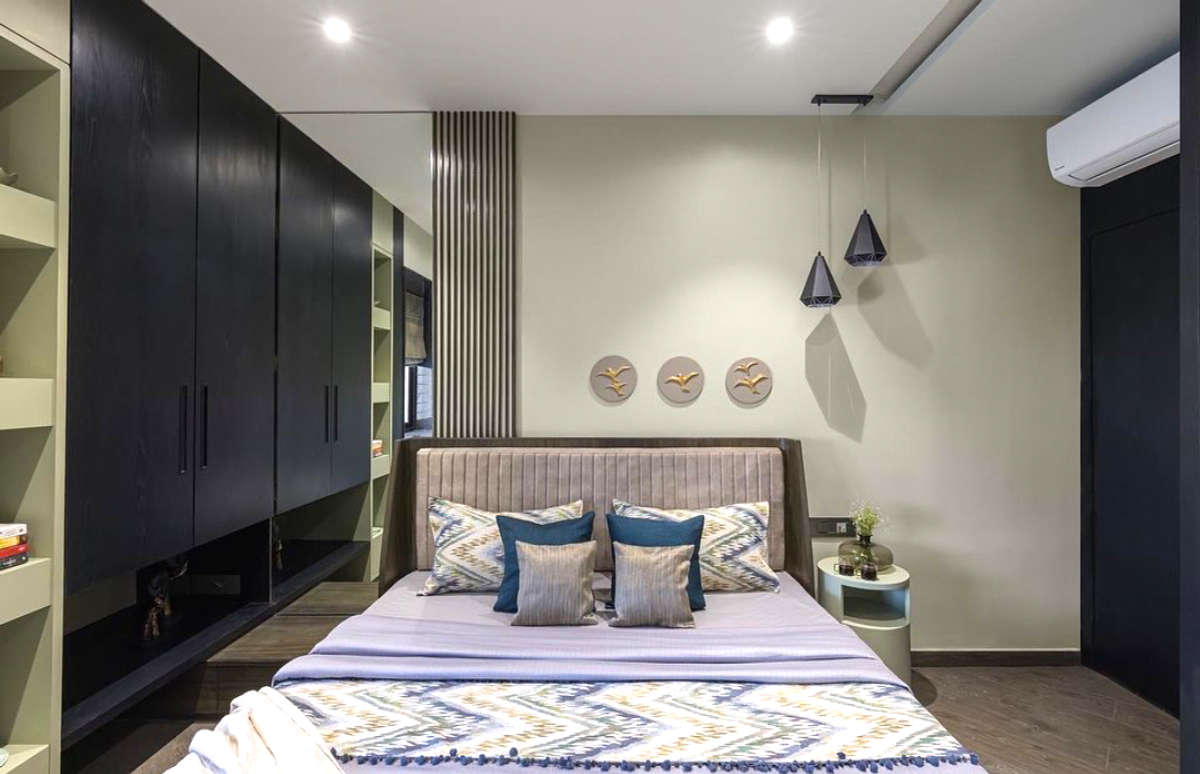 Furniture, Lighting, Storage, Bedroom Designs by Interior Designer simran Saini, Delhi | Kolo
