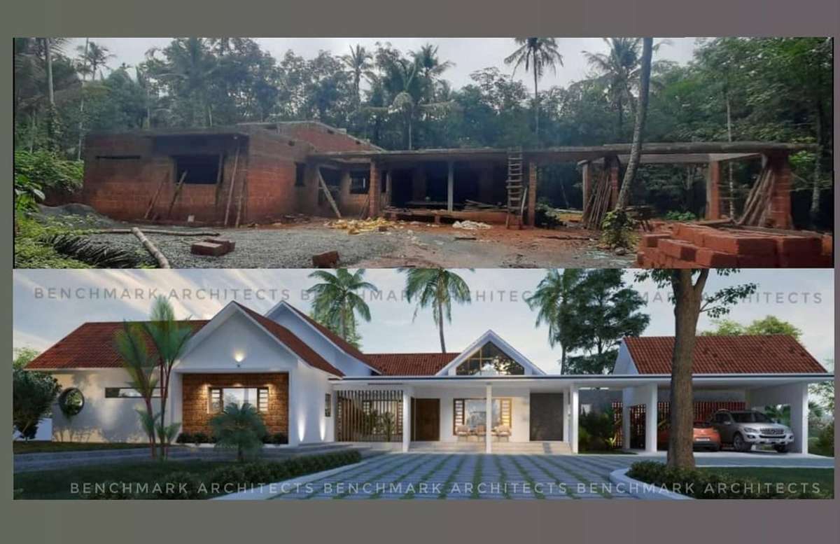 Exterior, Lighting Designs by Architect Ar Emil Jean, Kannur | Kolo