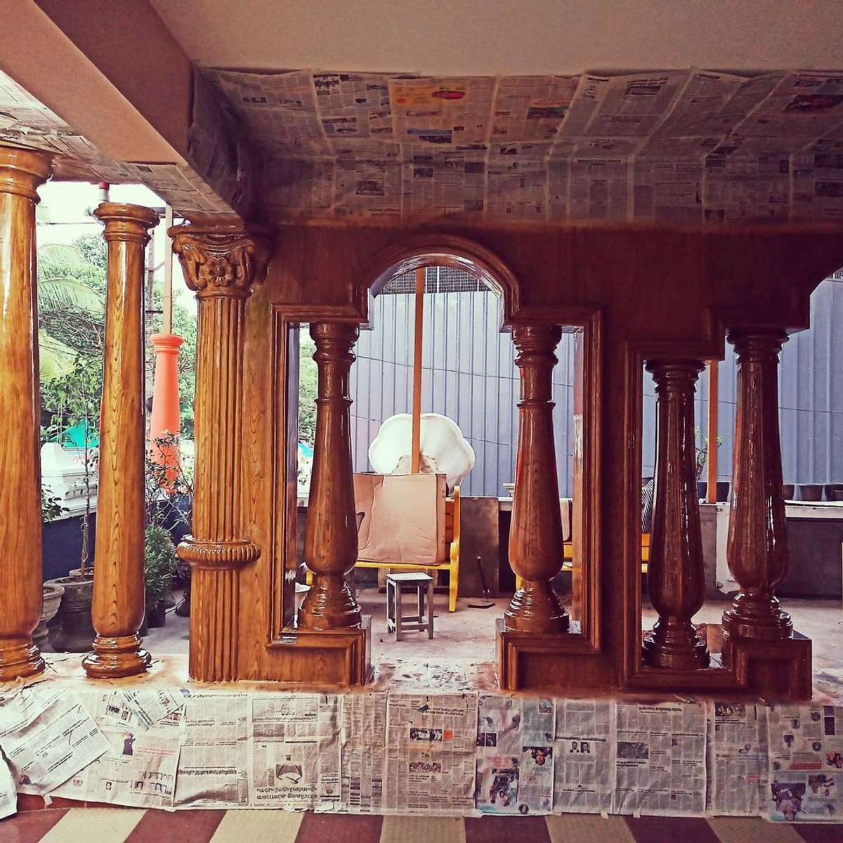ithupole show pillar upayogichu manoharamakkam