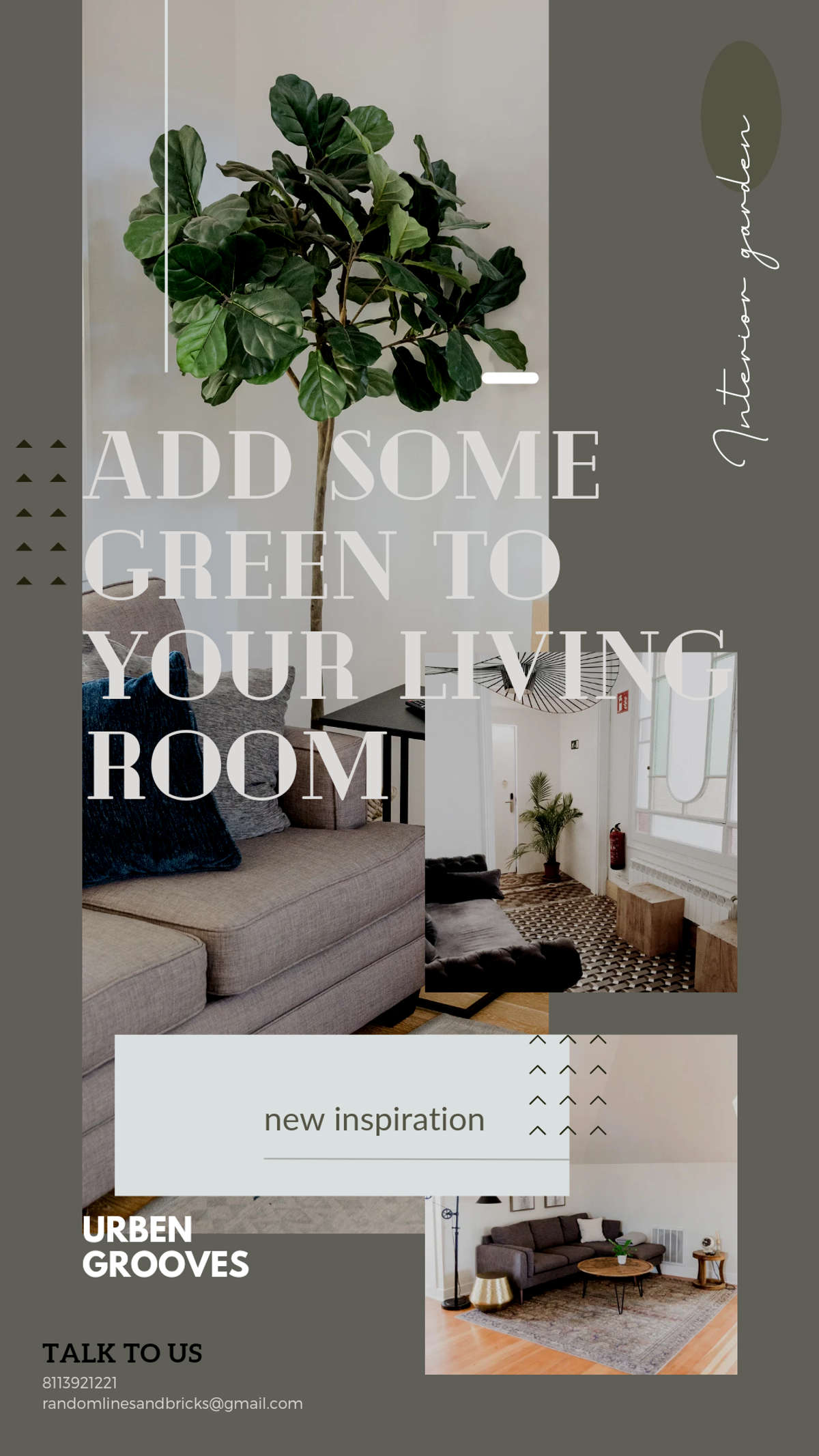 for interior garden setups 