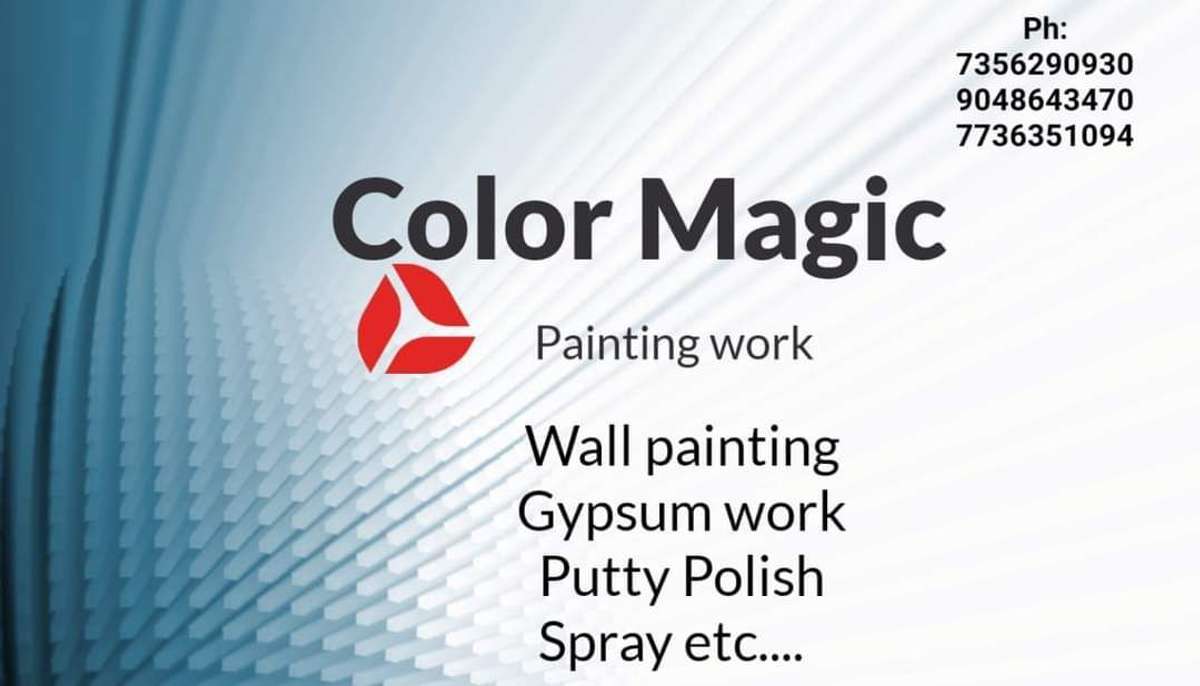 All types of painting work.. Small budget