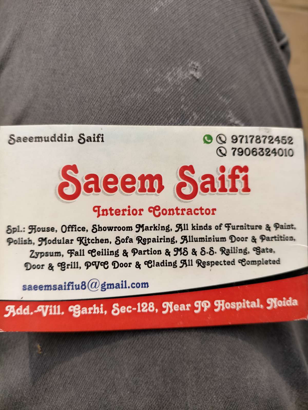 I m carpenter contractor 