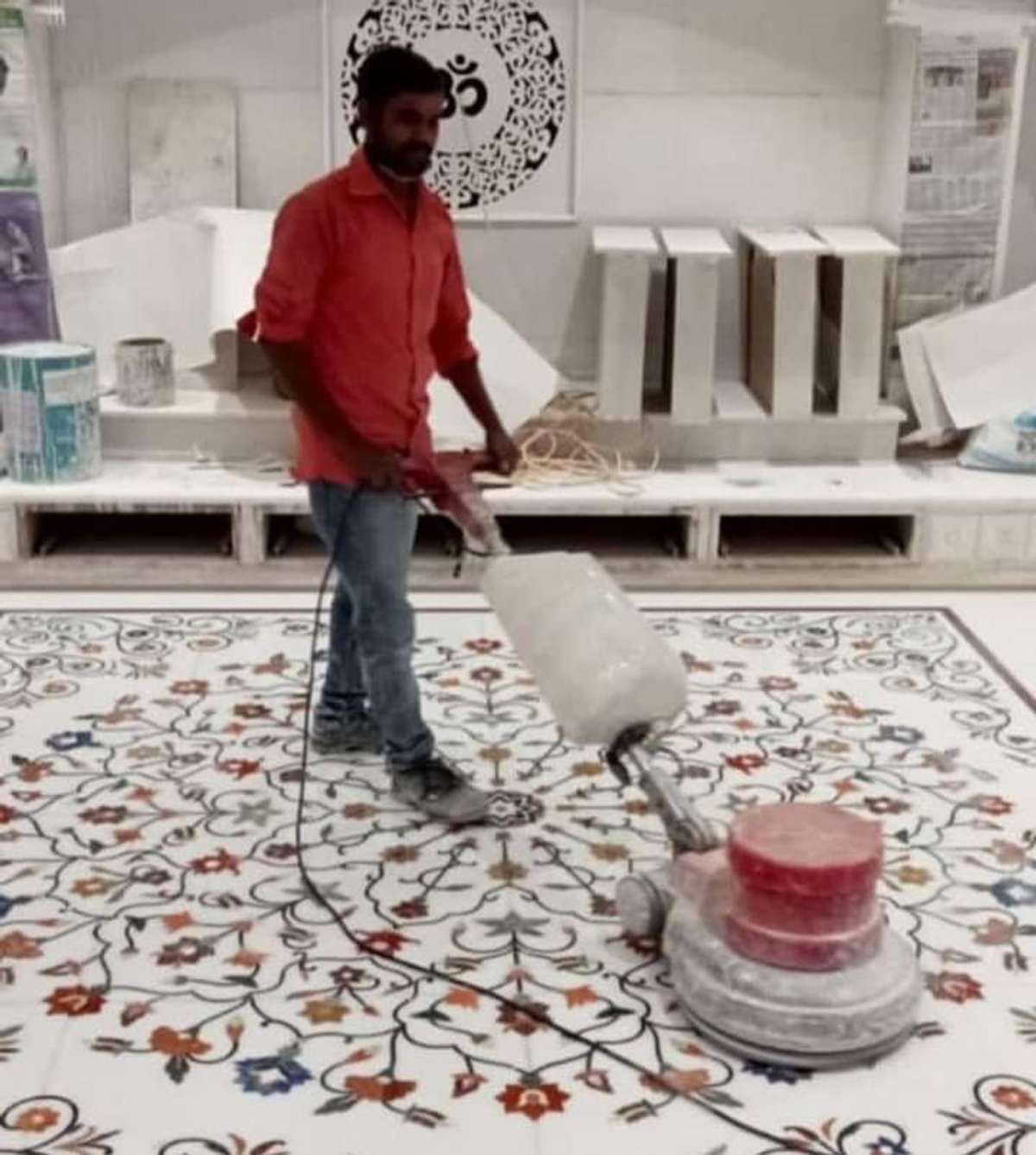 sir marble inlay work flooring ki koi requirement ho to please contact kare 7060.388556