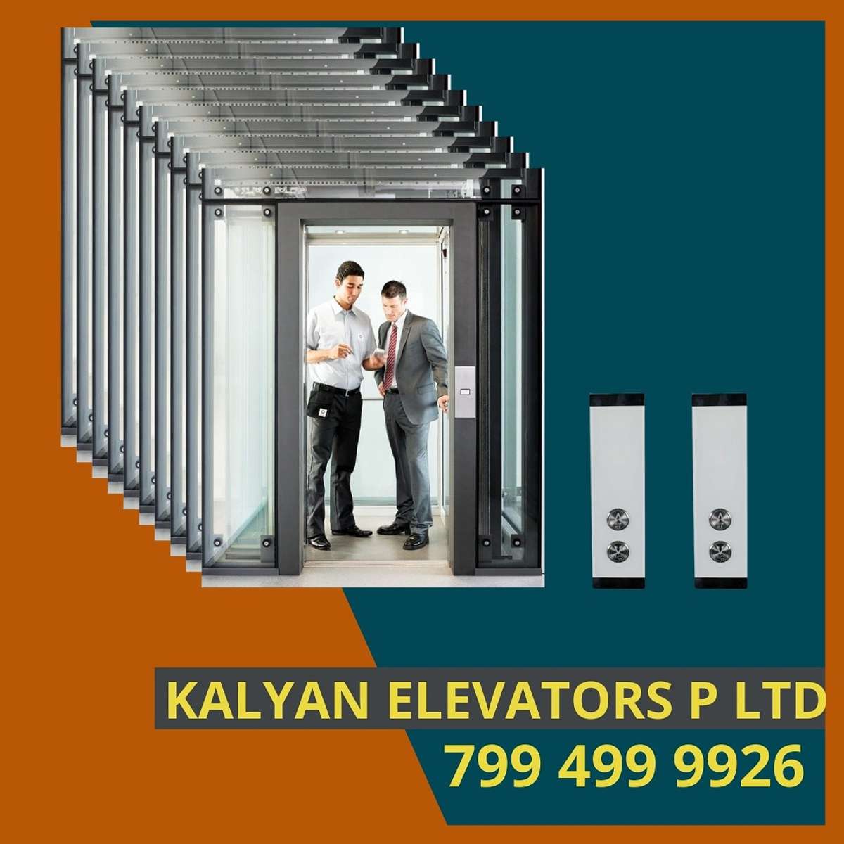 Kalyan home Elevators offers the long-awaited solution to vertical mobility within homes at affordable prices and easy-to-use features. Our customized and aesthetically designed home lifts are easily installable in preexisting homes as well as houses under construction, and help you relieve the headache of climbing. More details:- call....