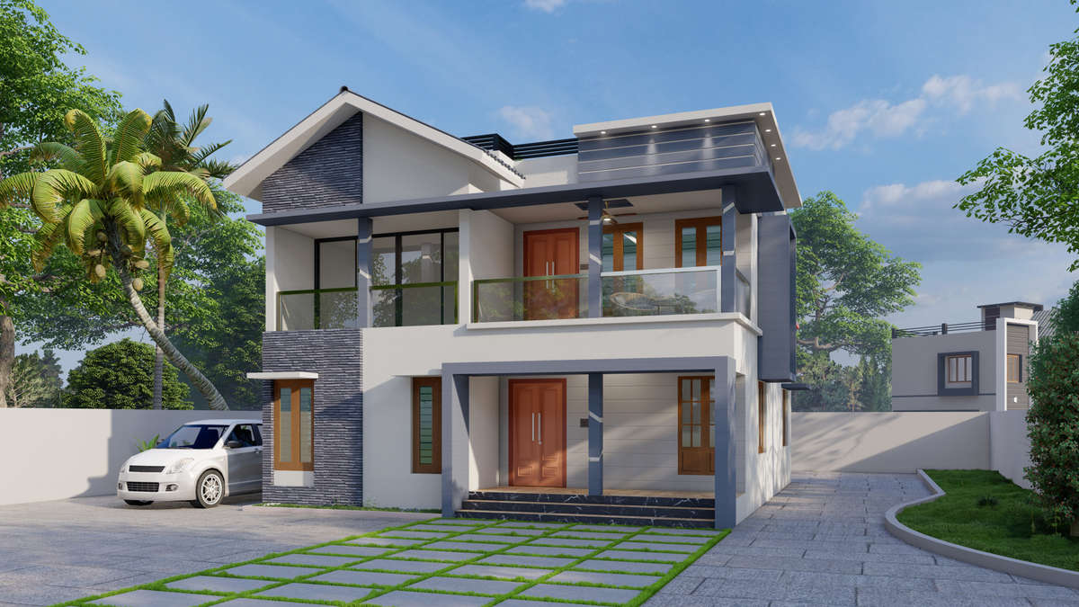 3d elevation kuranja rate il nalla qualitiyil cheyth kittan contact cheyyu
903737-6734