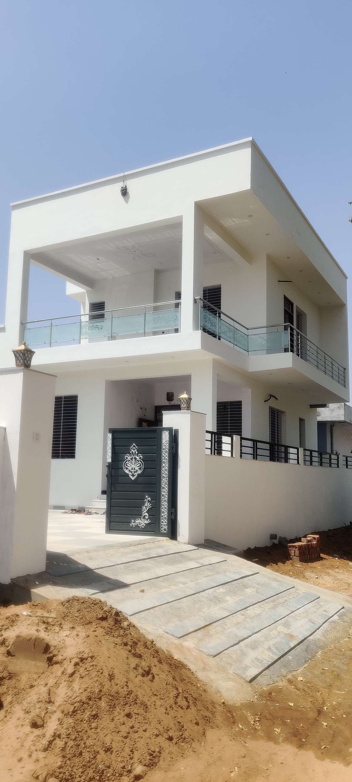 this is the house we constructed few months back it is matching your requirements you may visit our office at khatipura for more details kindly check your inbox