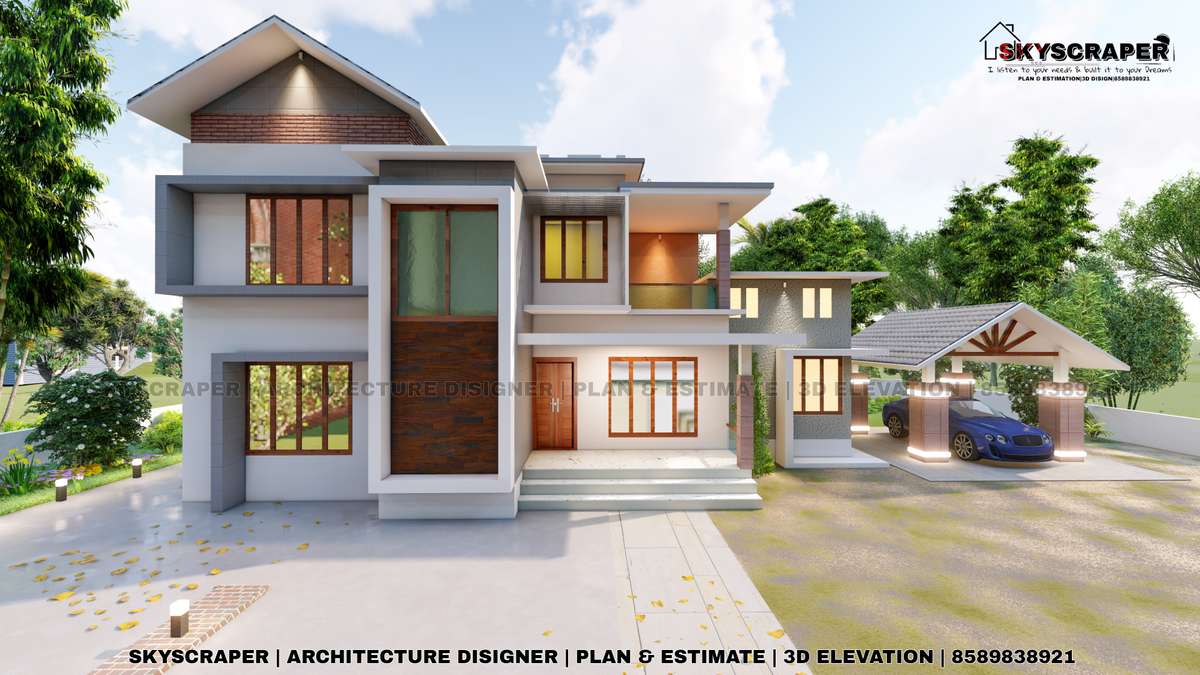 Plan & 3D  ഡിസൈനർ :
നിങ്ങളുടെ വീടിന്റെ EXTERIOR ഡിസൈൻ ചെയ്യാൻ ഉദ്ദേശിക്കുന്നുവെങ്കിൽ നിങ്ങളുടെ വീടിന്റെ പ്ലാൻ ഫോട്ടോ എടുത്ത് ഈ നമ്പറിലേക് (8xxxxxxxxxx1) വാട്സാപ്പ് ചെയ്യൂ .നിങ്ങളുടെ വീടിന്റെ EXTERIOR ഫോട്ടോറിയലിസ്റ്റിക് 3DVIEWS ആയി ഡിസൈൻ ചെയ്ത് തരുന്നു .plan  ഇല്ലയെങ്കിൽ Plot അളവ് വെച്ച് വസ്തു പ്രകാരമുള്ള Plan  നിങ്ങളുടെ സങ്കൽപ്പത്തിനനുസ്സരിച് വരച്ചു തരും ...
Contact:85..89838..92.1