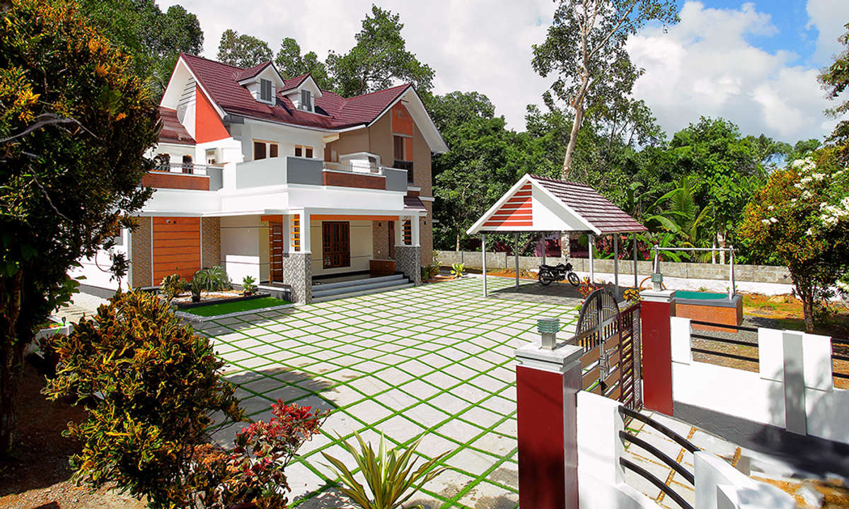 4 bedroom 2,518 sqft by Aishwarya Developers in Adoor, Kerala