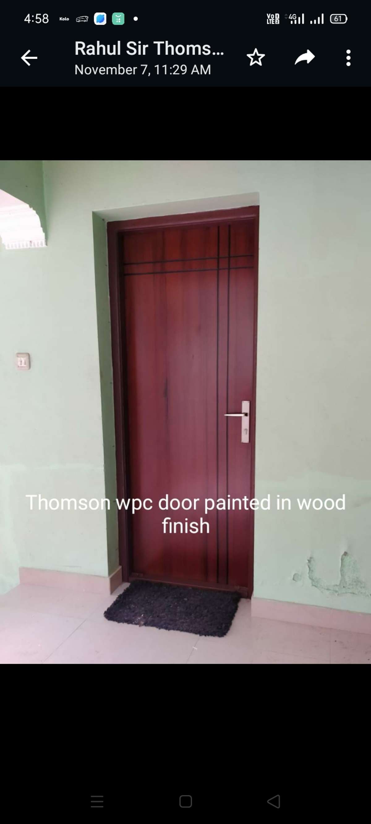 WPC door