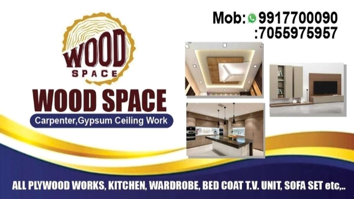 plywood work and gypsum ceiling work 