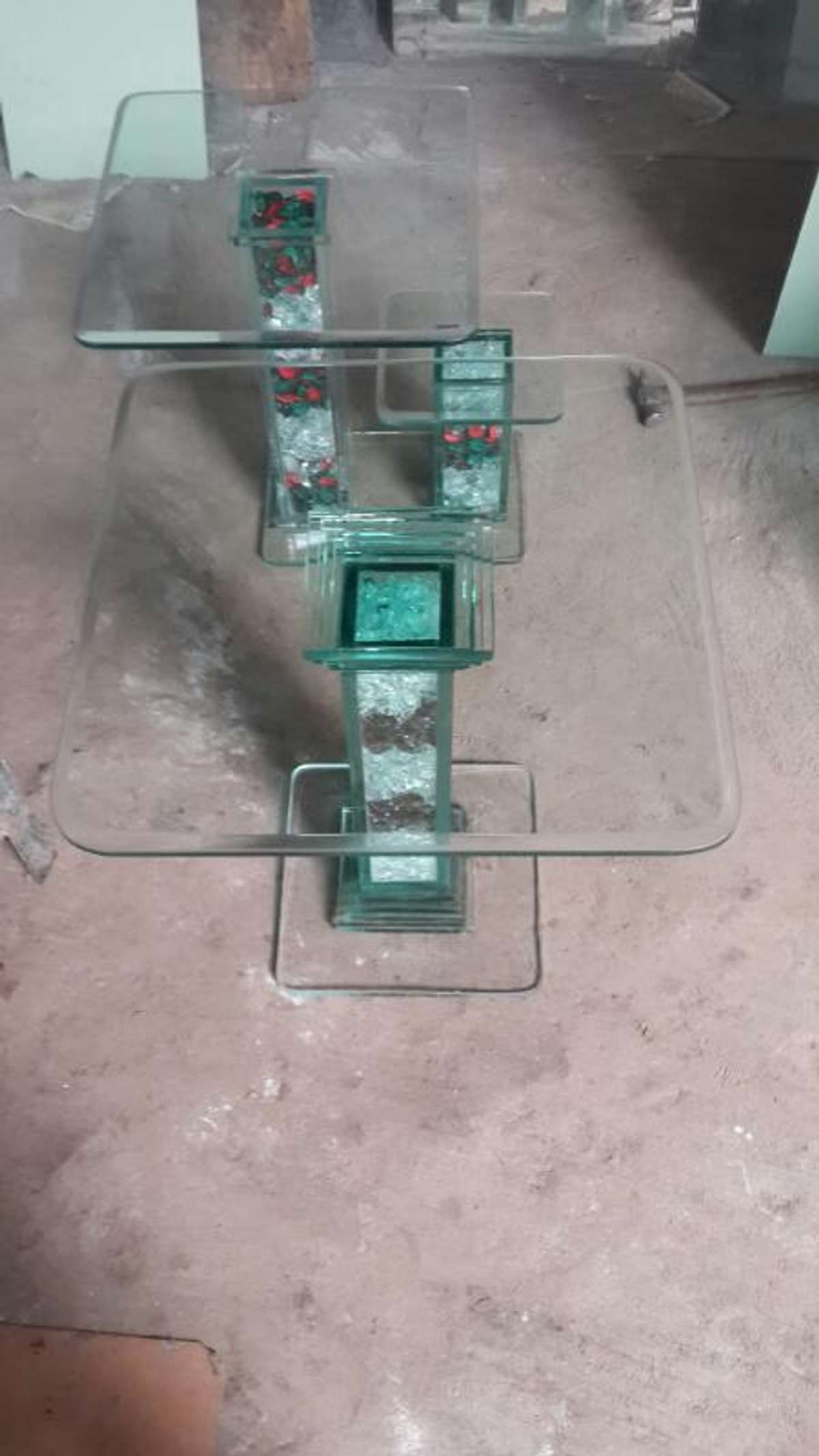 fancy Glass table work 8287332208