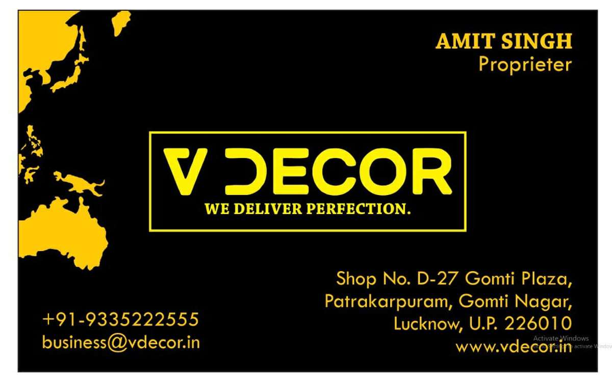 Dear Manish,
you can connect us at for your dream home design. 

Thank you.

Best,
V DECOR