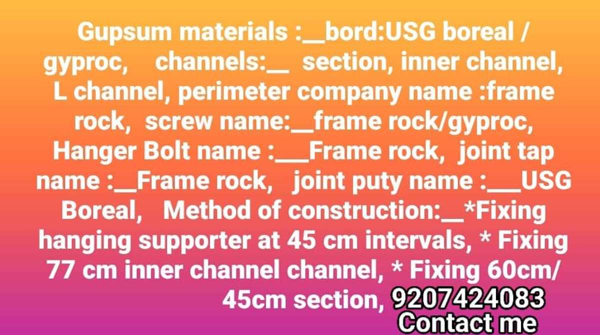 Gypsum interior design work full quality  യോടെ എങ്ങനെ ചെയ്യാം എന്ന് ഇവിടെ കൊടുത്തിട്ടുണ്ട്. Interior ആയ എല്ലാ തരം സംശയങ്ങൾക്കും വിളിക്കാം 9207424083*,9072146547