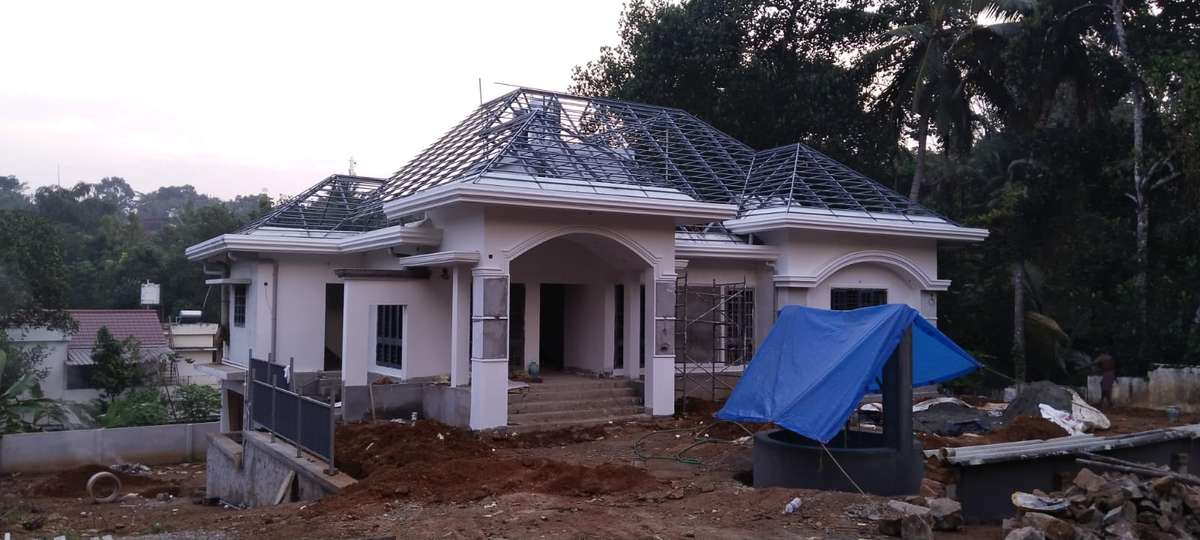 flat roof truss work aanu