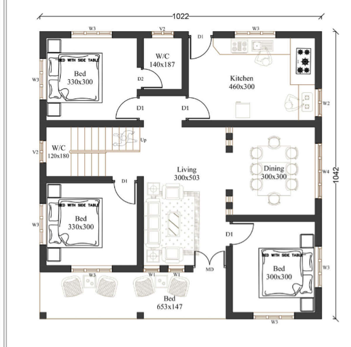 2 /sft  comercieal or residense