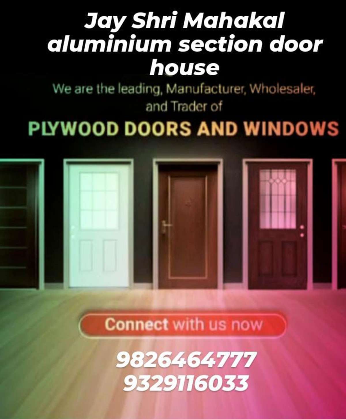 aluminium section dor house ka kaam ho to batana hum me