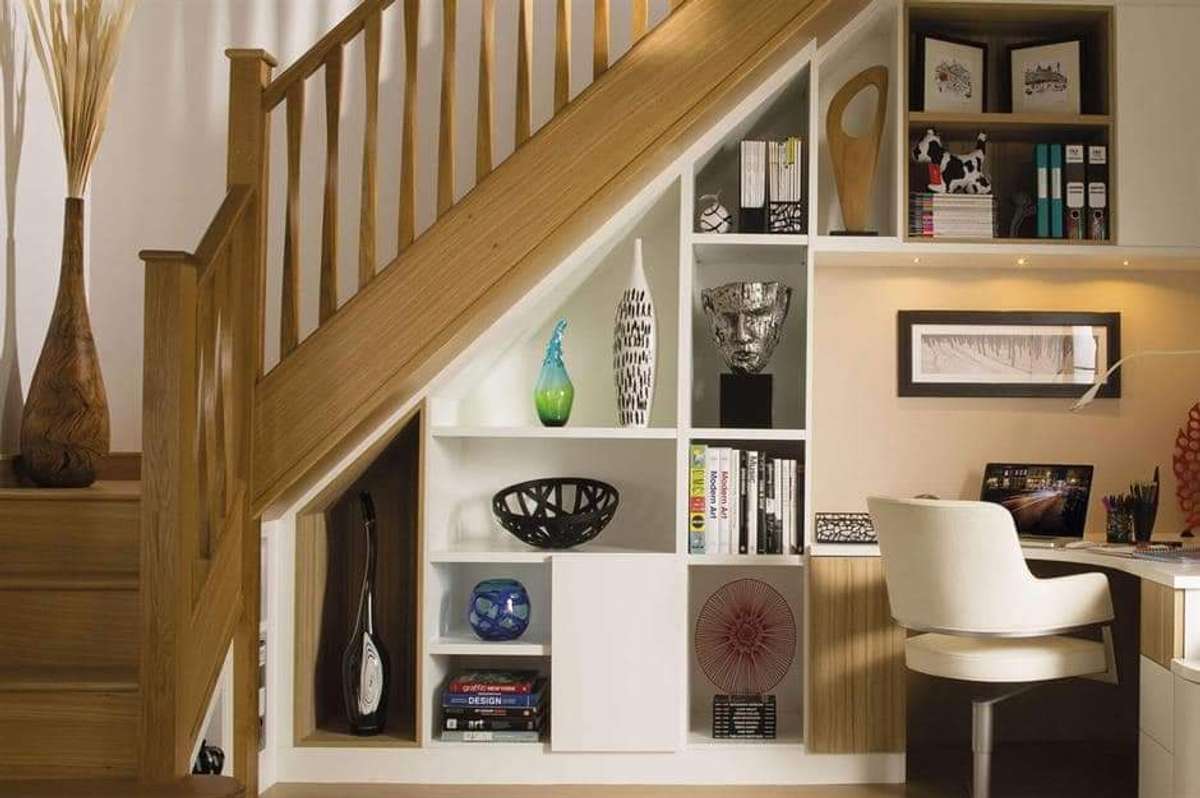 you can have a utility storage under stair. or elss can be hv your wash area under stair if sufficient space is there.