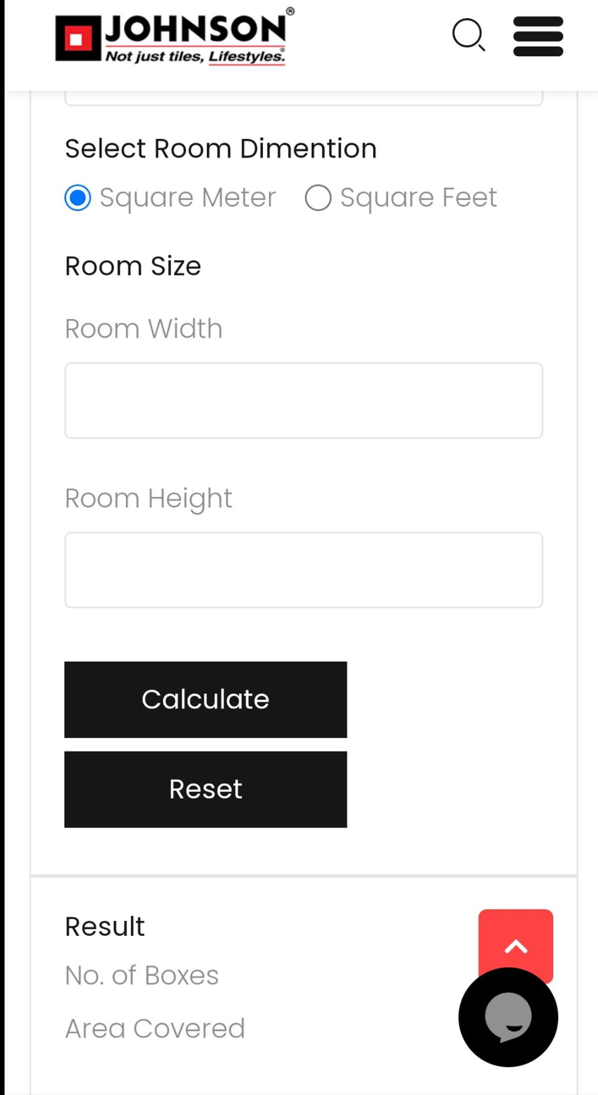 Tile Calculate ചെയ്യാൻ Tile നിർമ്മാതാക്കളുടെ website കളിലുംoption ഉണ്ട്.