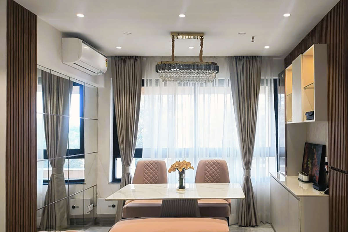 3 bedroom 1,800 sqft interior design by Vestal Interior And Construction in Fresco, Nirvana