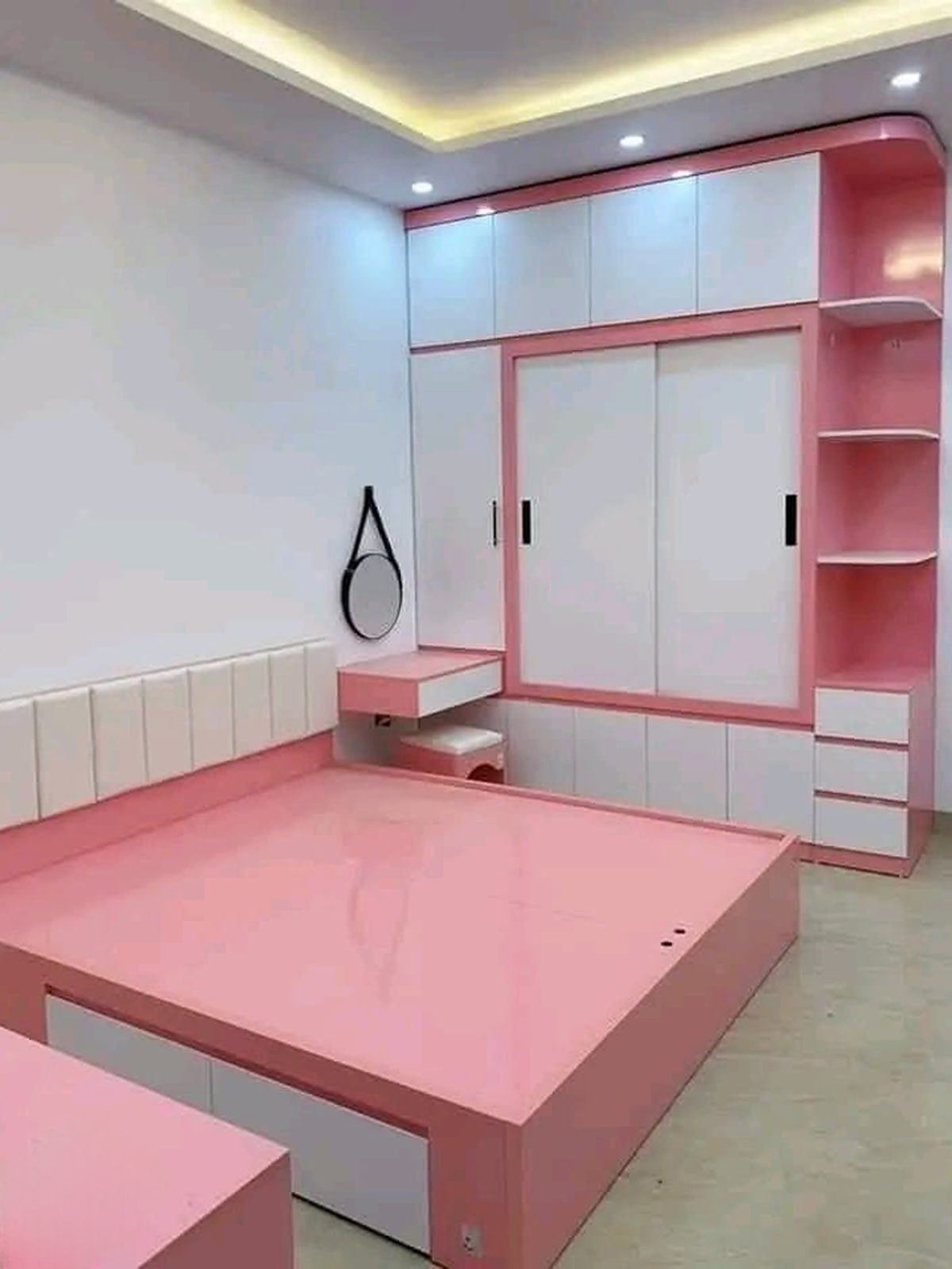 3 bedroom 1,500 sqft interior design by Mohd Shakeel in Sector 89 ...