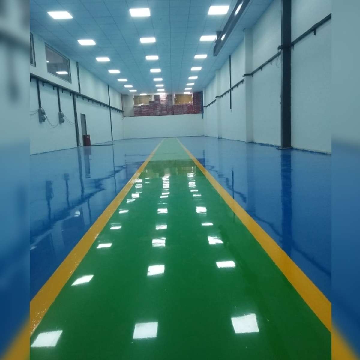 epoxy flooring ka kam ko to batna sar