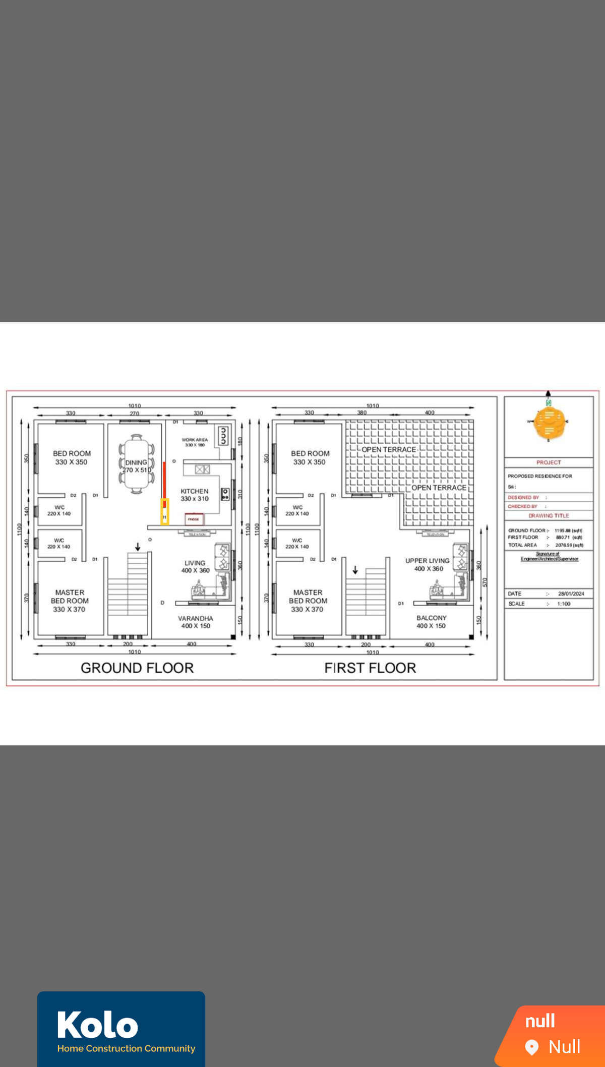 Red mark cheythittulla wall ozhivaakki open kichen aakkuka, then yellow mark ulla sapce il oru break fast counter provide cheythaal, daining and kichen space um veedinte central space um kurach koodi spacious aayi feel cheyyum. 