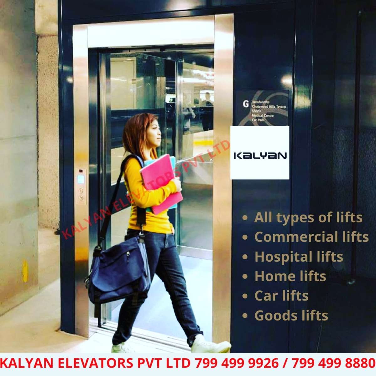 Kalyan home Elevators offers the long-awaited solution to vertical mobility within homes at affordable prices and easy-to-use features. Our customized and aesthetically designed home lifts are easily installable in preexisting homes as well as houses under construction, and help you relieve the headache of climbing. More details:- call....