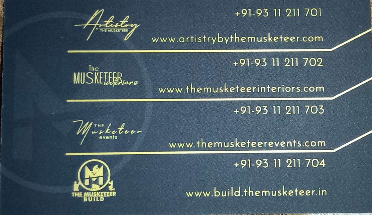 THE MUSKETEER GROUP
 based in sector 87, Faridabad

Terrace garden & Pergola
contact us for more details.
93-11-21-17-08