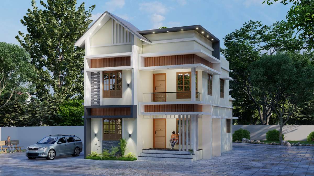 plan in samyam varunna elevation nokki design cheyyunnente cash save cheyyan nokkiyaal veed panithu kazhiyumpol ningal udheshicha design aayirikkilla athilum nallath planin pattunna design professionalsine kond cheyyikkunnathalle 